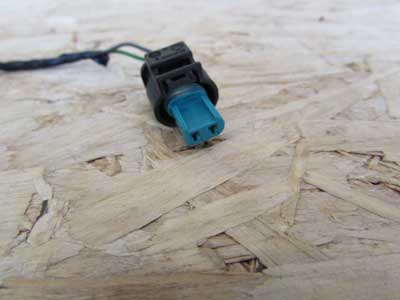 BMW Black / Green Connector w/ Pigtail 75433133
